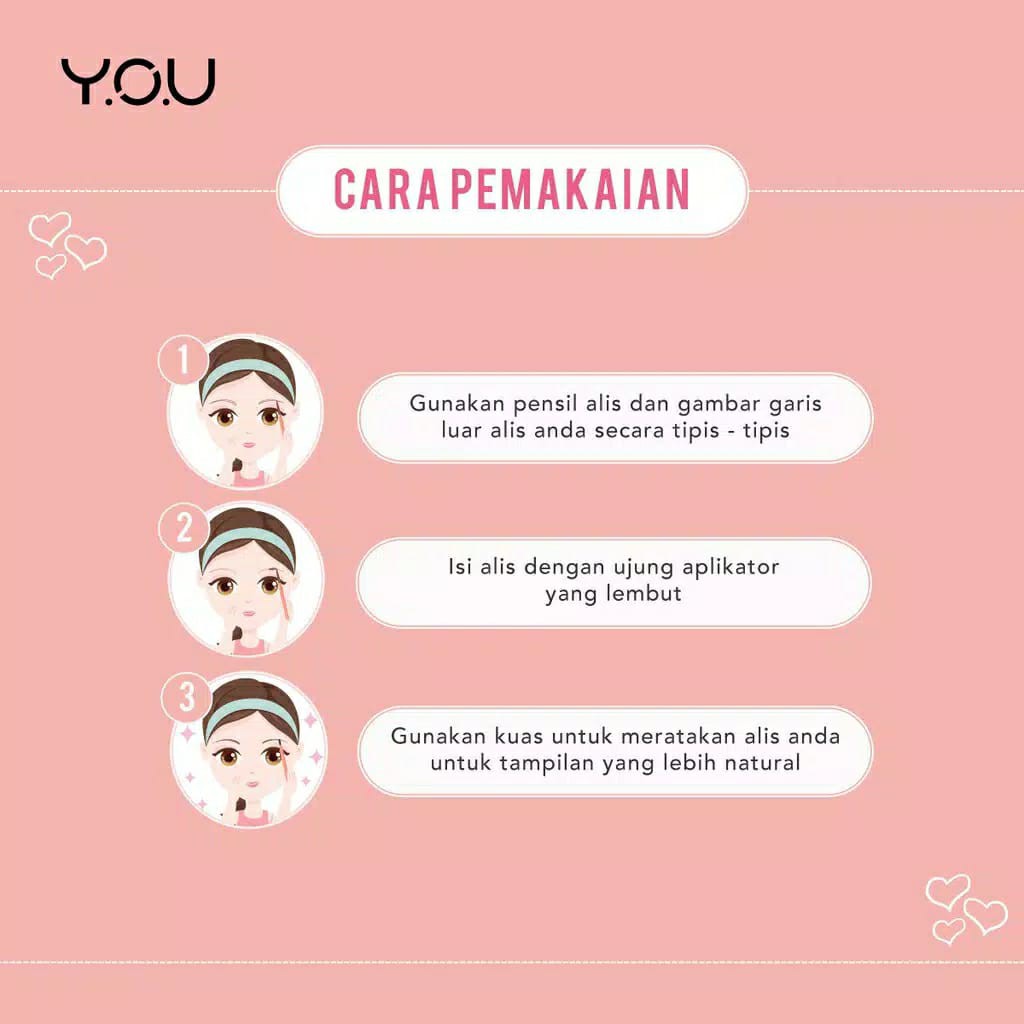 Kosmetik You The Simplicity Brow Styler | Pensil Alis You