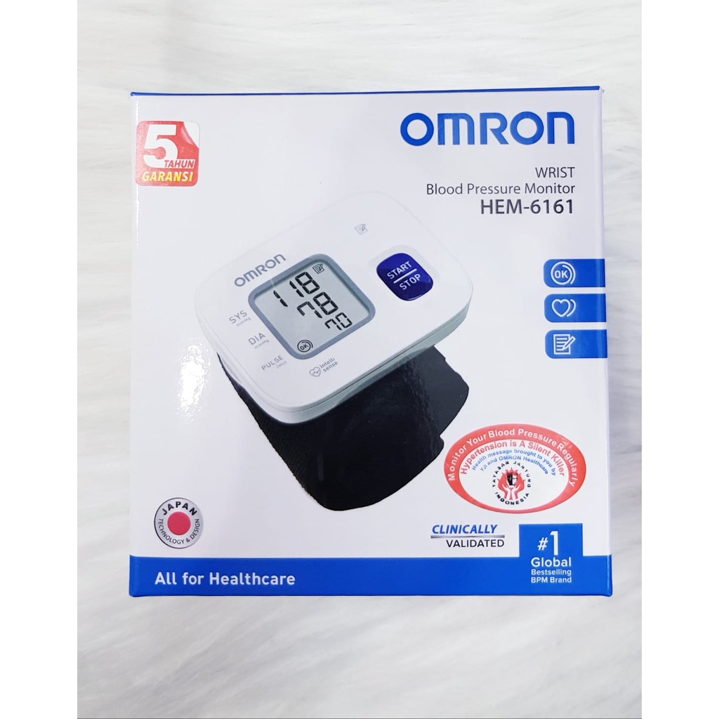 TENSI DIGITAL OMRON WRIST BLOOD PRESSURE  MONITOR HEM-6161