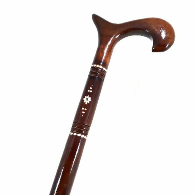 TEKEN KAYU / TONGKAT KAYU JATI  /  TONGKAT BANTU JALAN