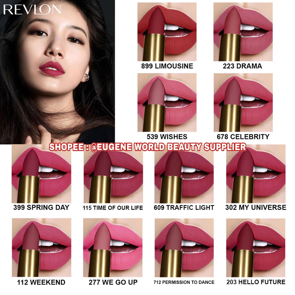 REVLON LIPSTIK MATTE REVLON LIPSTICK TAHAN LAMA LIP CREAM LIP MATTE LIPCOLOR HD HIGH DEFINITION SOFT