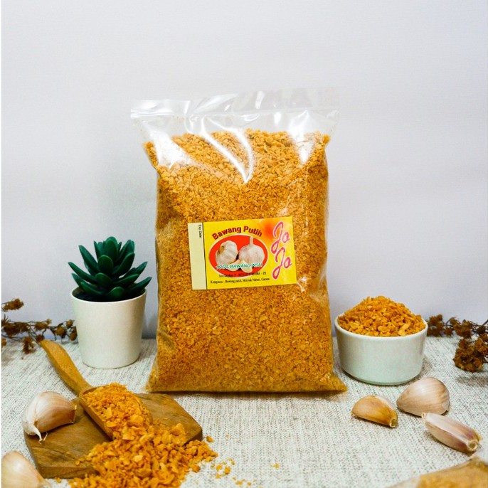 

Bawang Putih Goreng Jojo cincang 500gr Firsthand
