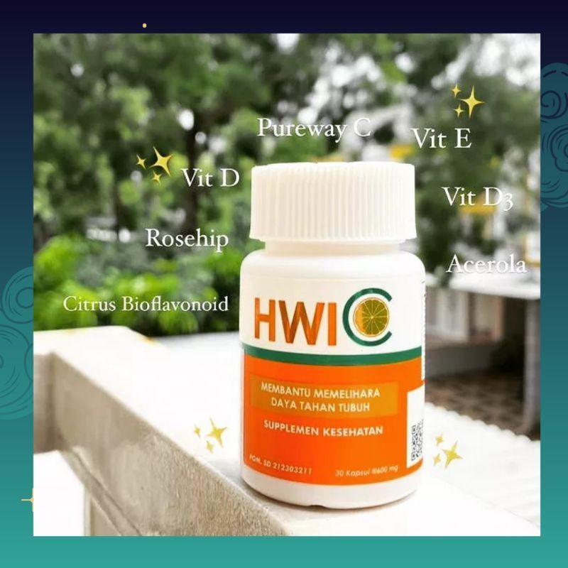 hwic vitamin c hwi original isi 30kapsul
