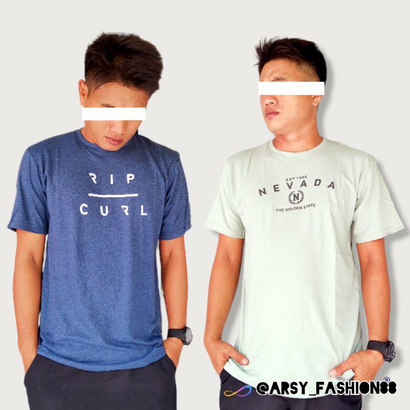 Kaos Lengan Pendek Unisex/ Kaos Combed 24S polos dan sablon