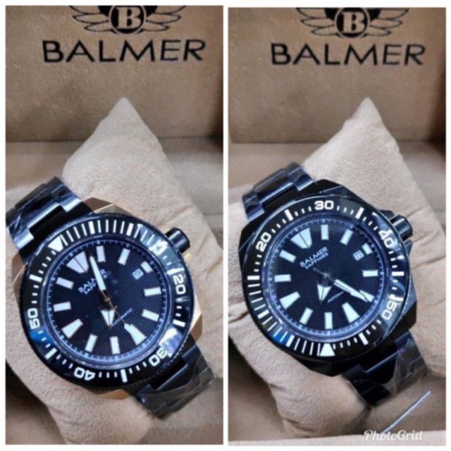 Balmer 7989 Outomatic Jam Tangan PriaOriginalSaphire Glass