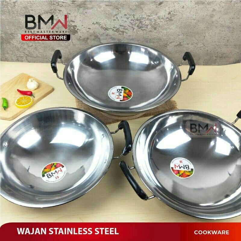 Wajan anti karat bmw / wajan stainless bmw/ wajan bmw