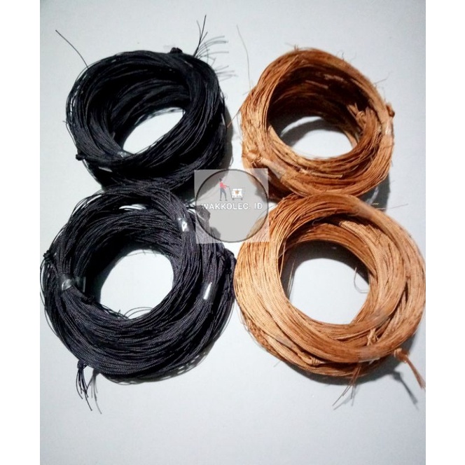 Benang Sol Sepatu Benang Gujir Hitam Coklat
