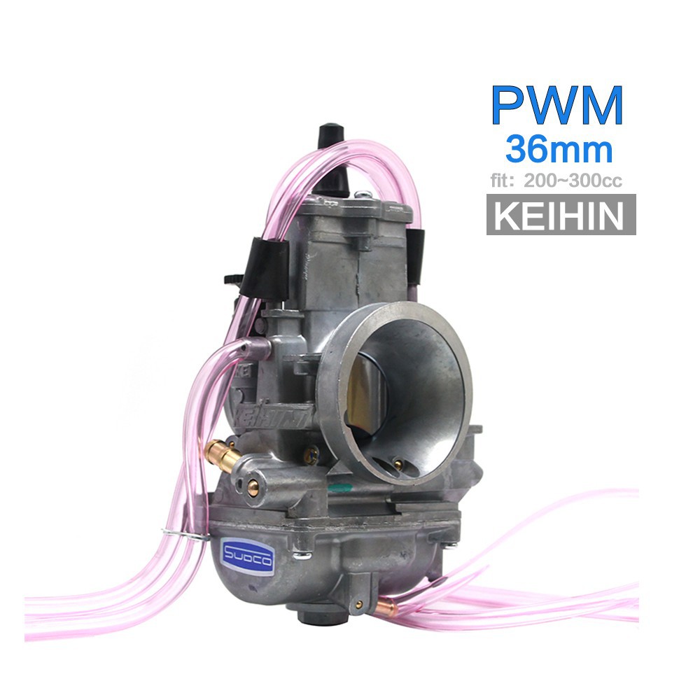 Zsdtrp Keihin Pwm 34 36 38 40 42mm Karburator Mesin 2t 4t Untuk Motor Skuter Atv Dirt Bike-36mm