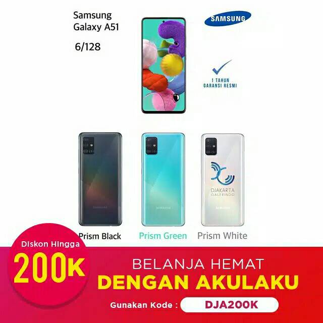 SAMSUNG A51 6/128gb BISA KREDIT RINGAN