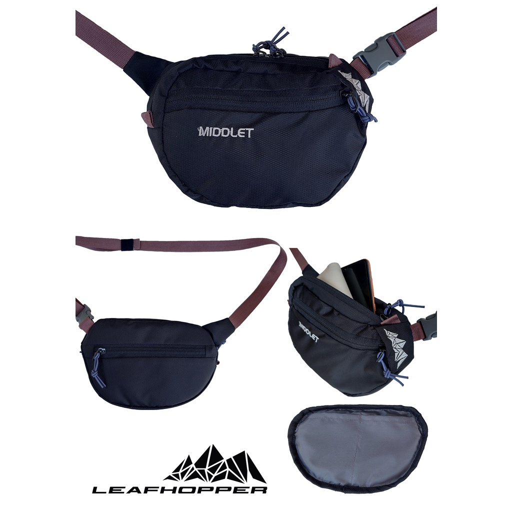 LEAFHOPPER MIDDLET - Tas Selempang - Tas Pinggang - Slingbag - Waistbag