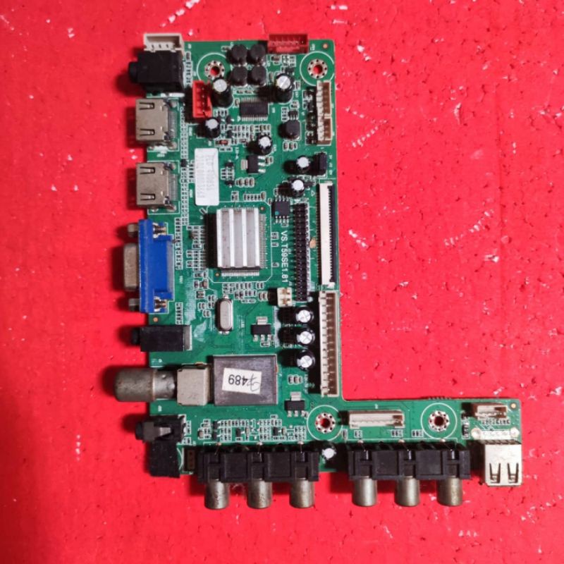 MB mainboard mesin tv led polytron PLD 40D856 - PLD40D856