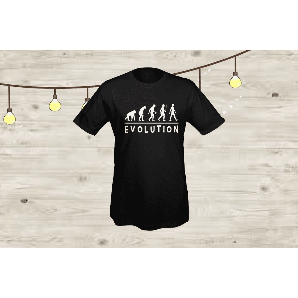 Kaos Distro Pria . Evolution