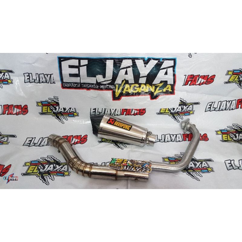 knalpot racing Akrapovic cb150r new