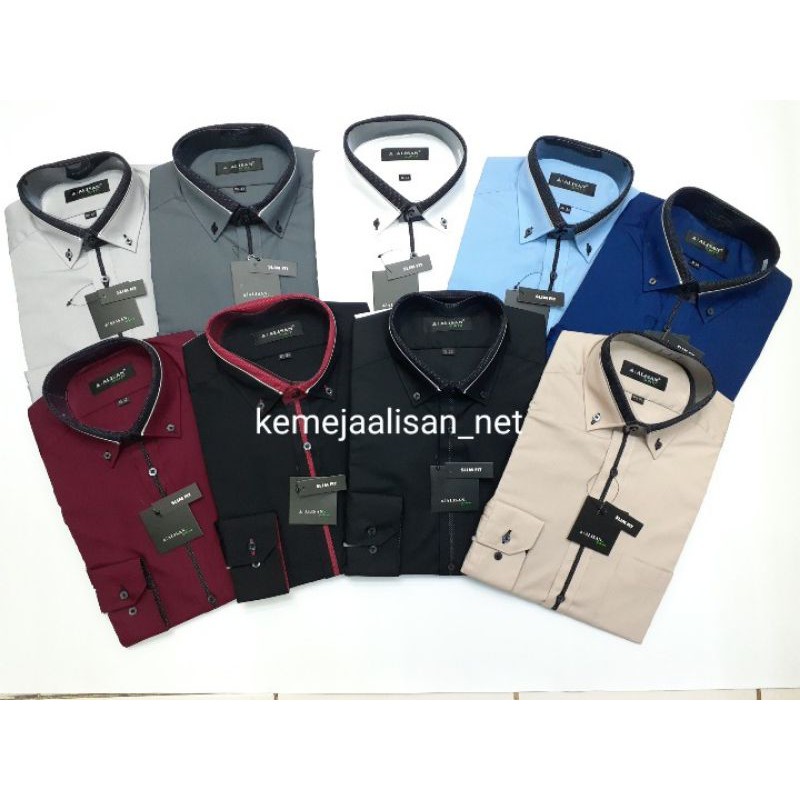 Jual Alz Kemeja Alisan Polos Panjang Reguler Dan Slim Fit Warna Navy B7 Siz Jakarta Barat Alz03 Tokopedia