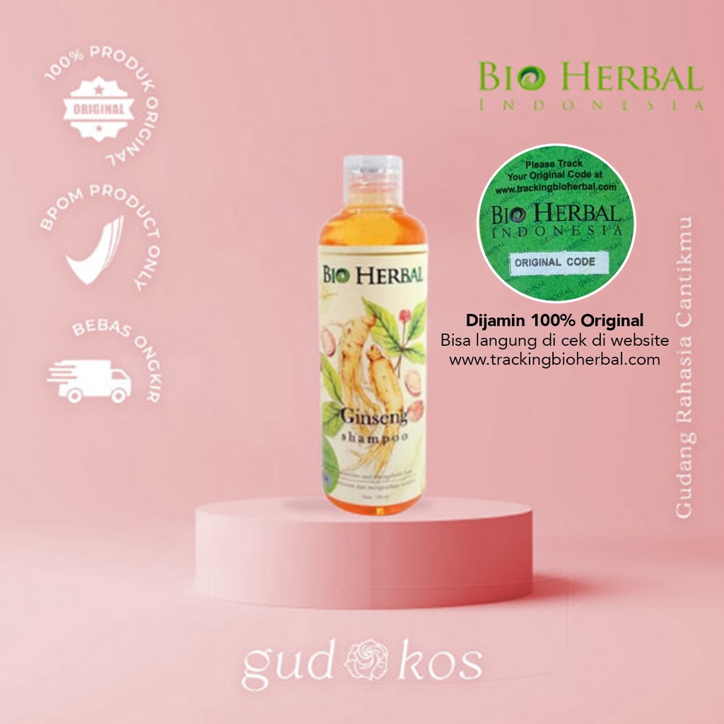 Bio Herbal Shampoo/ Bio Herbal Ginseng Shampoo BPOM