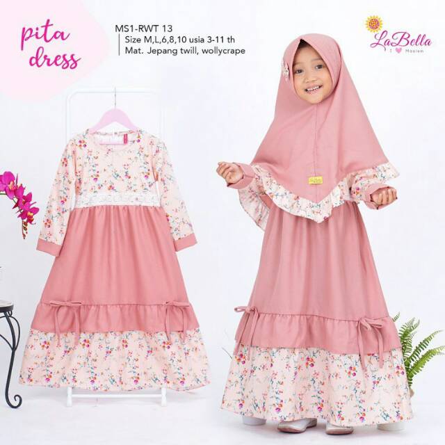 Gamis Anak Terbaru 3 11 Tahun Katun Jepang Grosir Surabaya Shopee Indonesia