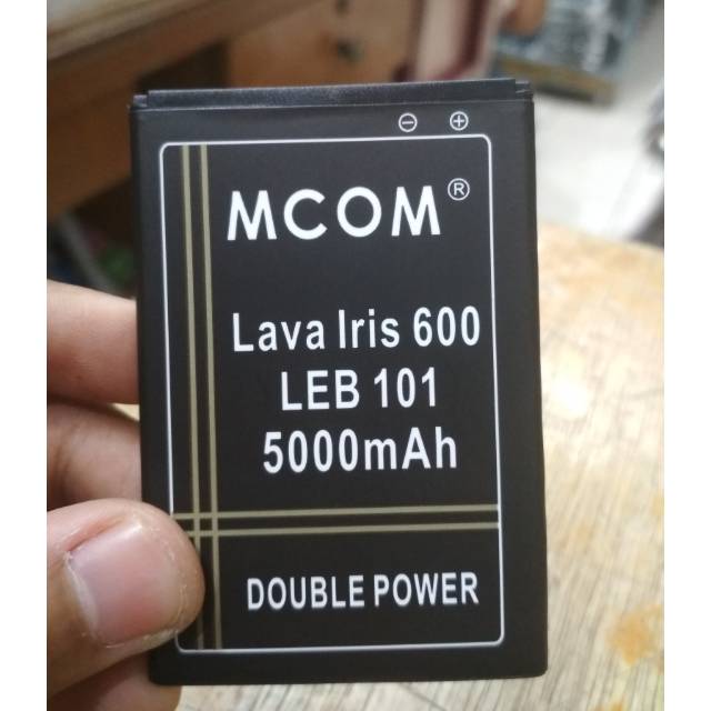 Baterai lava Iris 600 LEB 101 Battery Lava 600 LEB101 Double Power