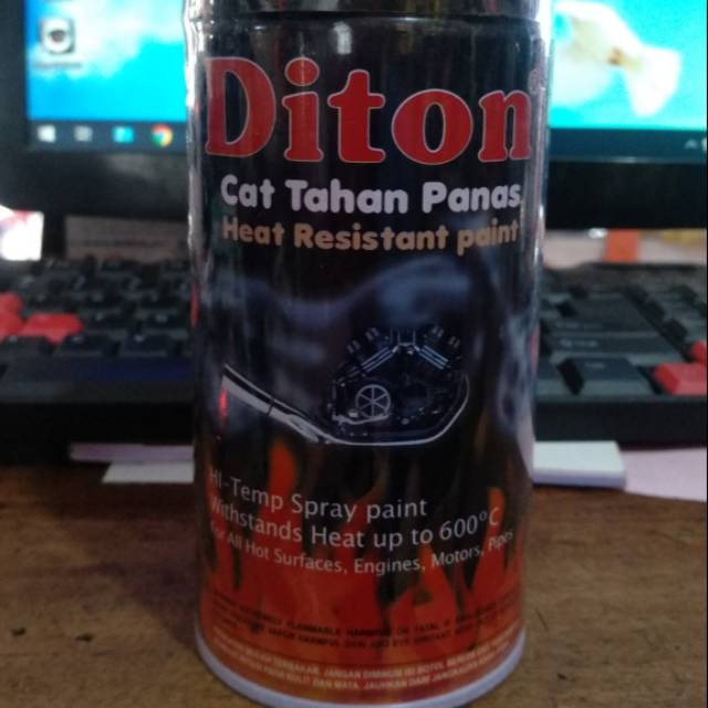 Cat anti panas diton black/ silver