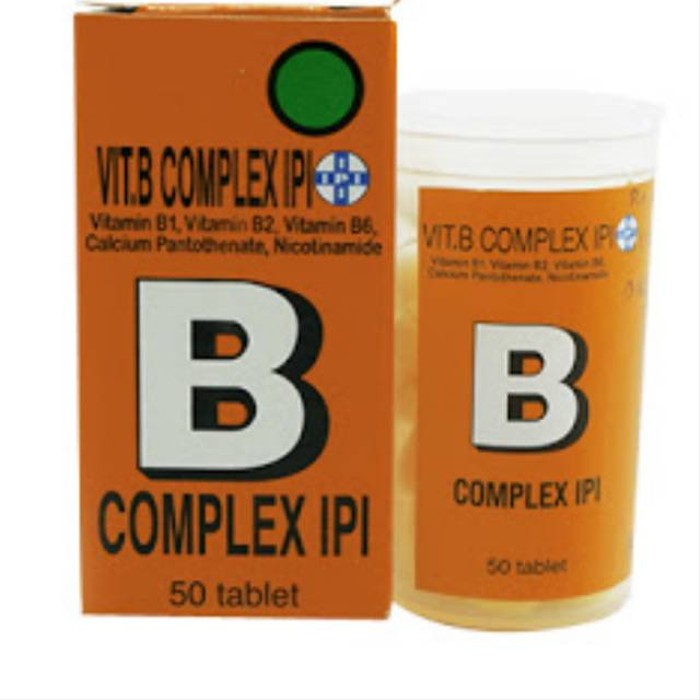 Vitamin Ipi Vitamin C Vitamin A Vitamin B1 Vitamin B12 Vitamin B Complex 45 Tablet Shopee Indonesia