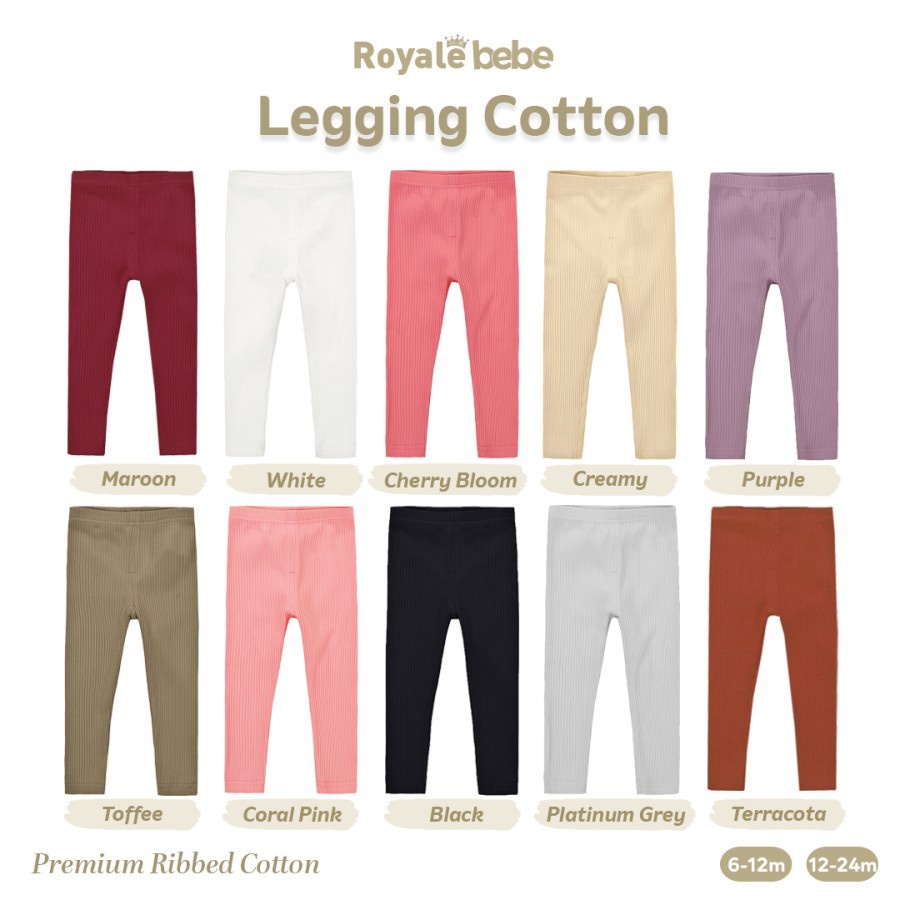 Royale Bebe Cotton Legging ( Royale Bebe Cotton Legging Anak Bayi, 1 Legging Anak )