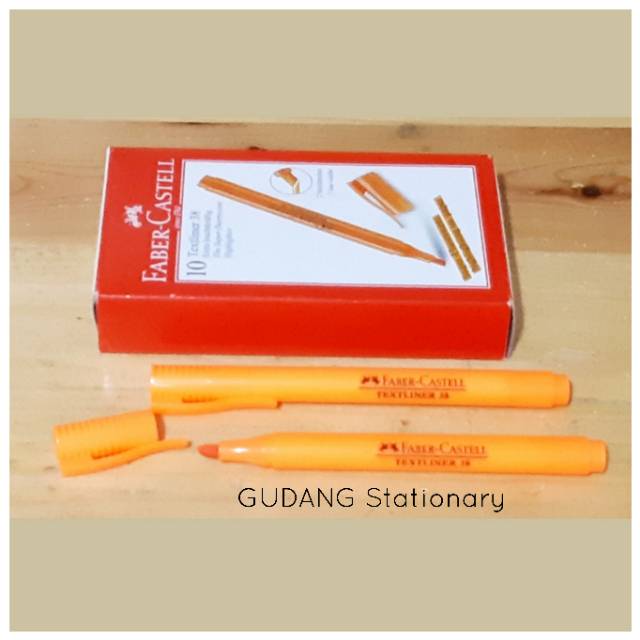 Highlighter Pen FABER-CASTELL Orange