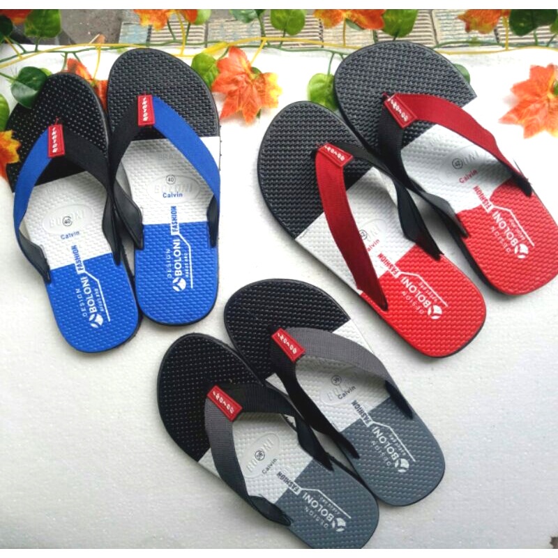 Sandal Jepit Pria Distro Sandal Japit Laki laki Karet PU