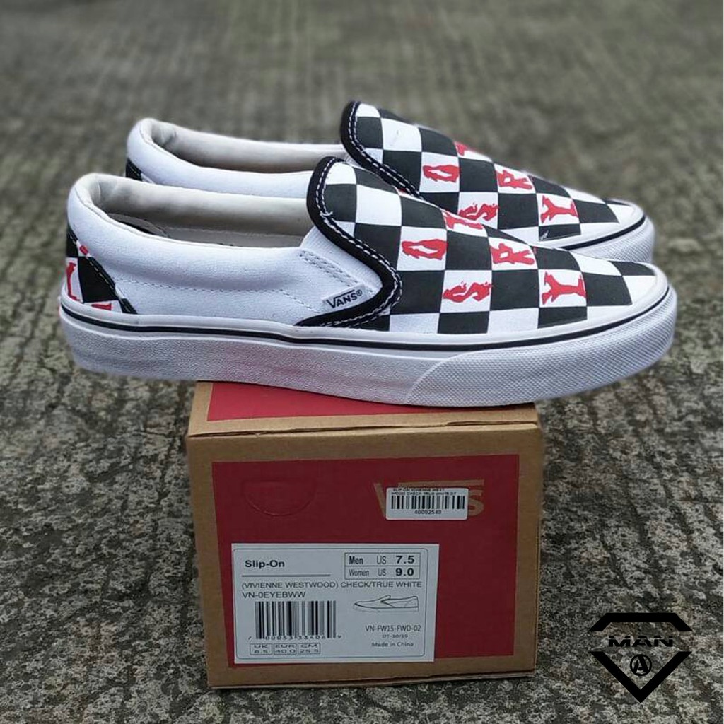vivienne westwood slip on vans
