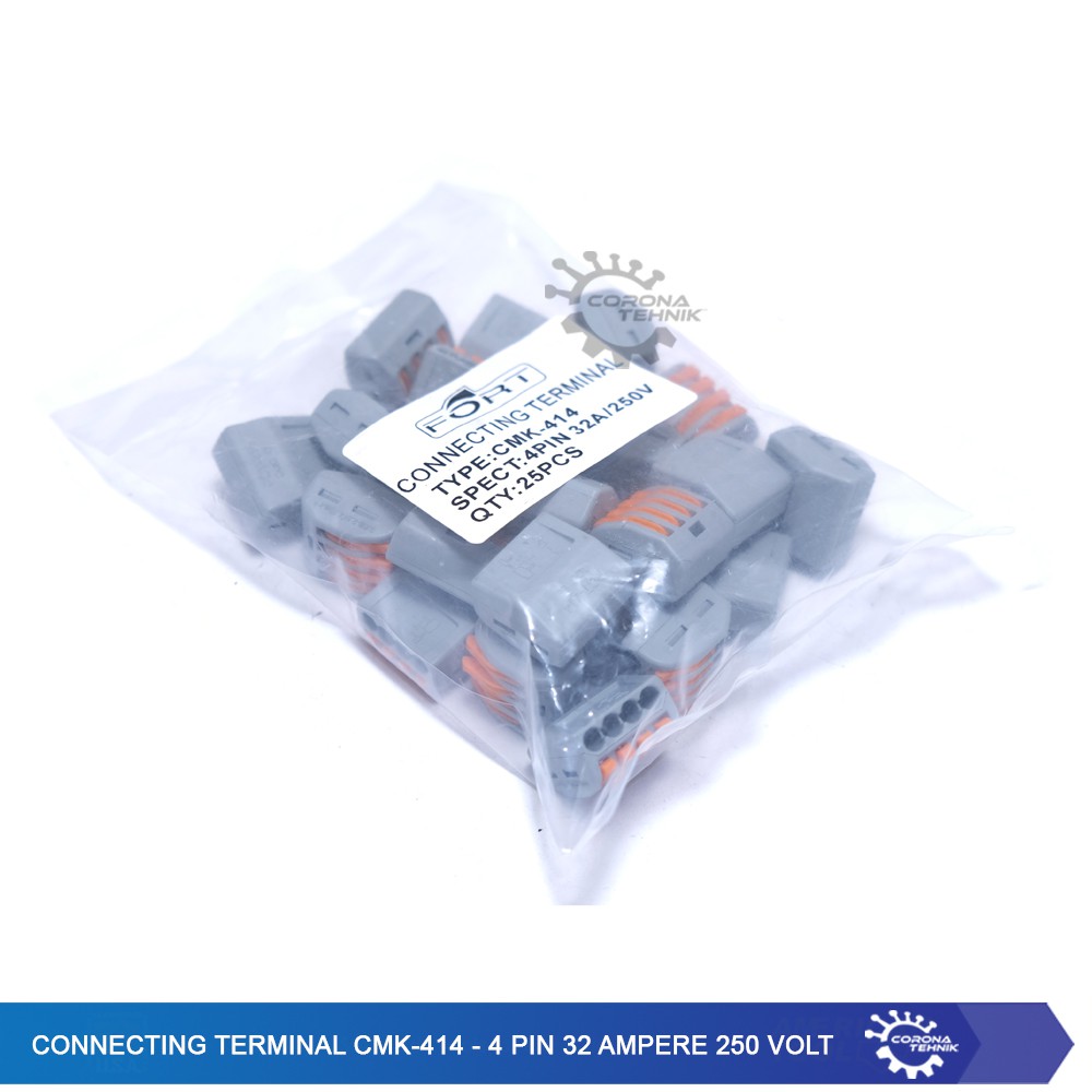 Connecting Terminal CMK-414 - 4 Pin - 32 Ampere 250 Volt