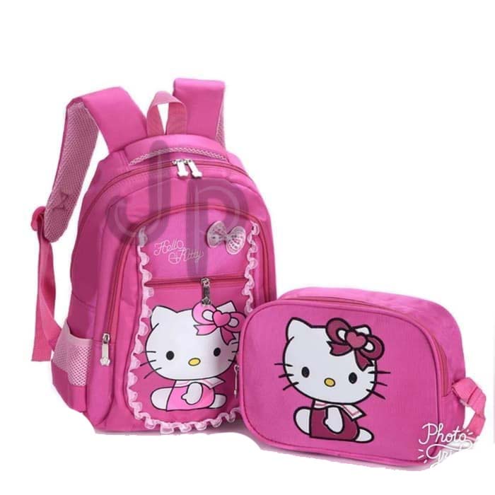 Backpack anak tas sekolah anak Tas hello kitty 2in1 murah ransel 2in1 anak ransel anak sekolah