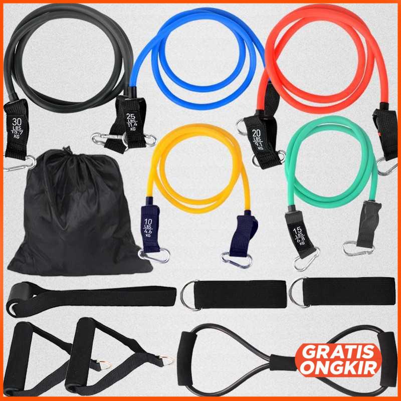 Tali Stretching Resistance Band Pilates Yoga 12 PCS GCT395