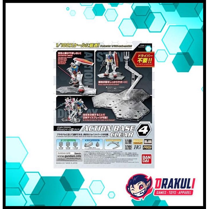 BANDAI Action Base 4 Clear