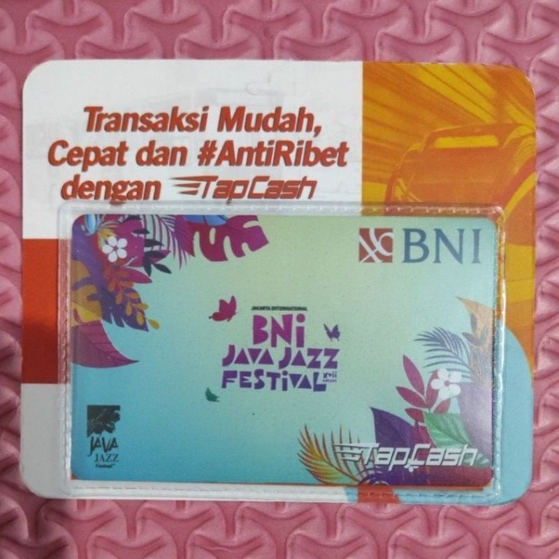 BNI Tapcash edisi Java Jazz Festival ORI /Like eMONEY eTOLL Flazz or Brizzi