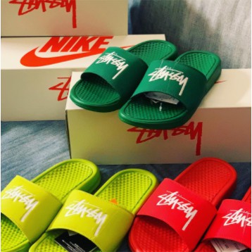 SANDAL PRIA WANITA Niike Benassi X Stussy Sendal Pria Slide