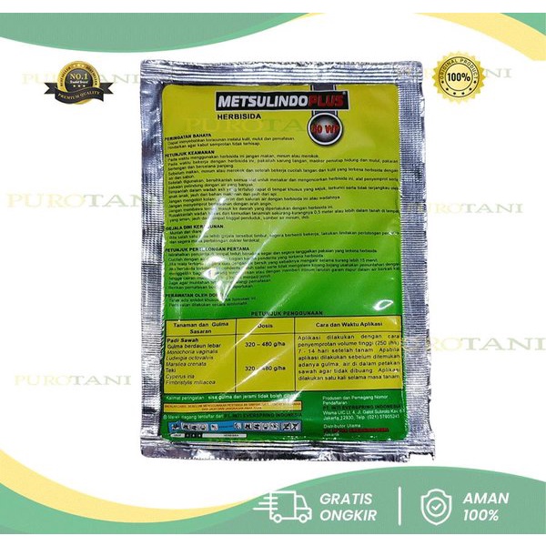 Pembasmi Rumput metsulindo plus 80 wp - Mitra Kreasidharma