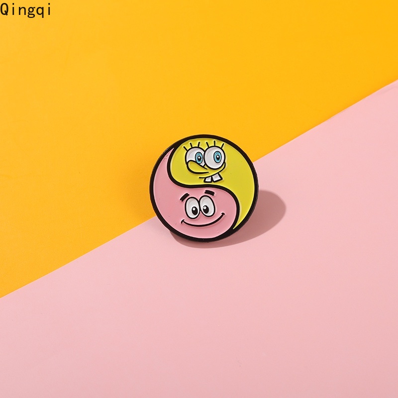 Bros Pin Enamel Desain Kartun Anime Taichi Untuk Anak