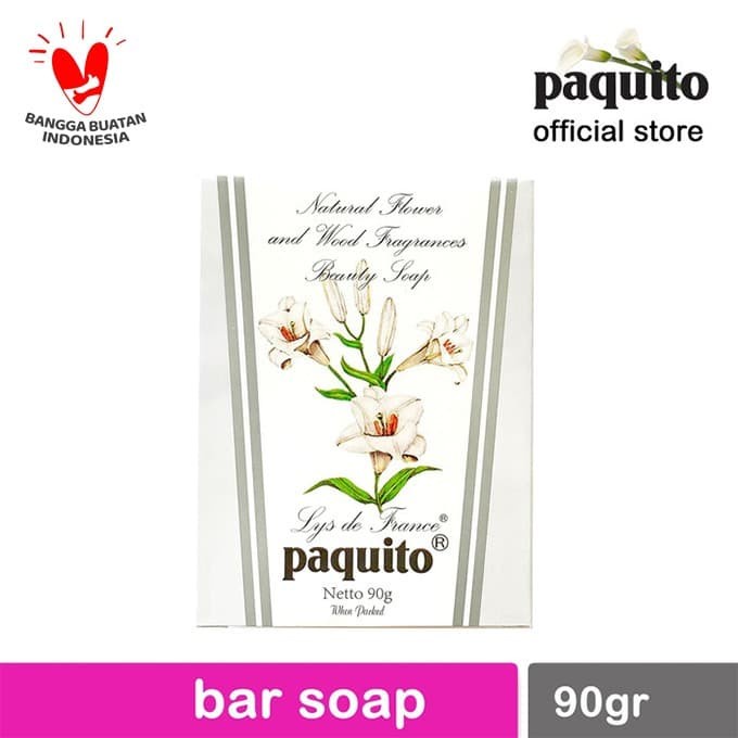 SABUN PAQUITO BAR SOAP Lys De France