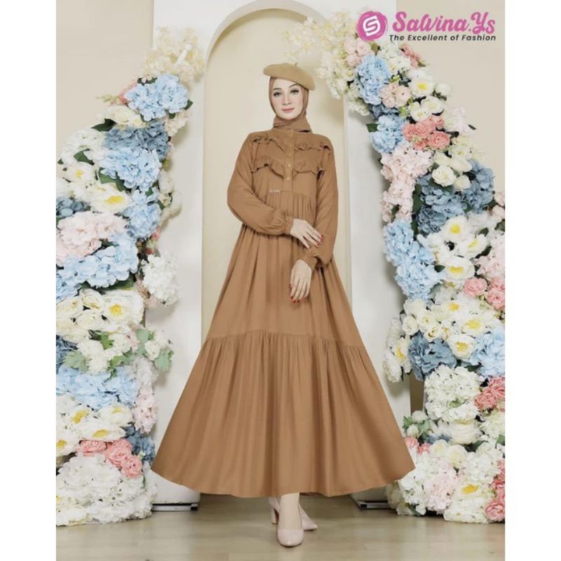 Midi dress Salvina YS Original / Midi dress salvina rempel dada / Midi dress Salvina cotton ZL