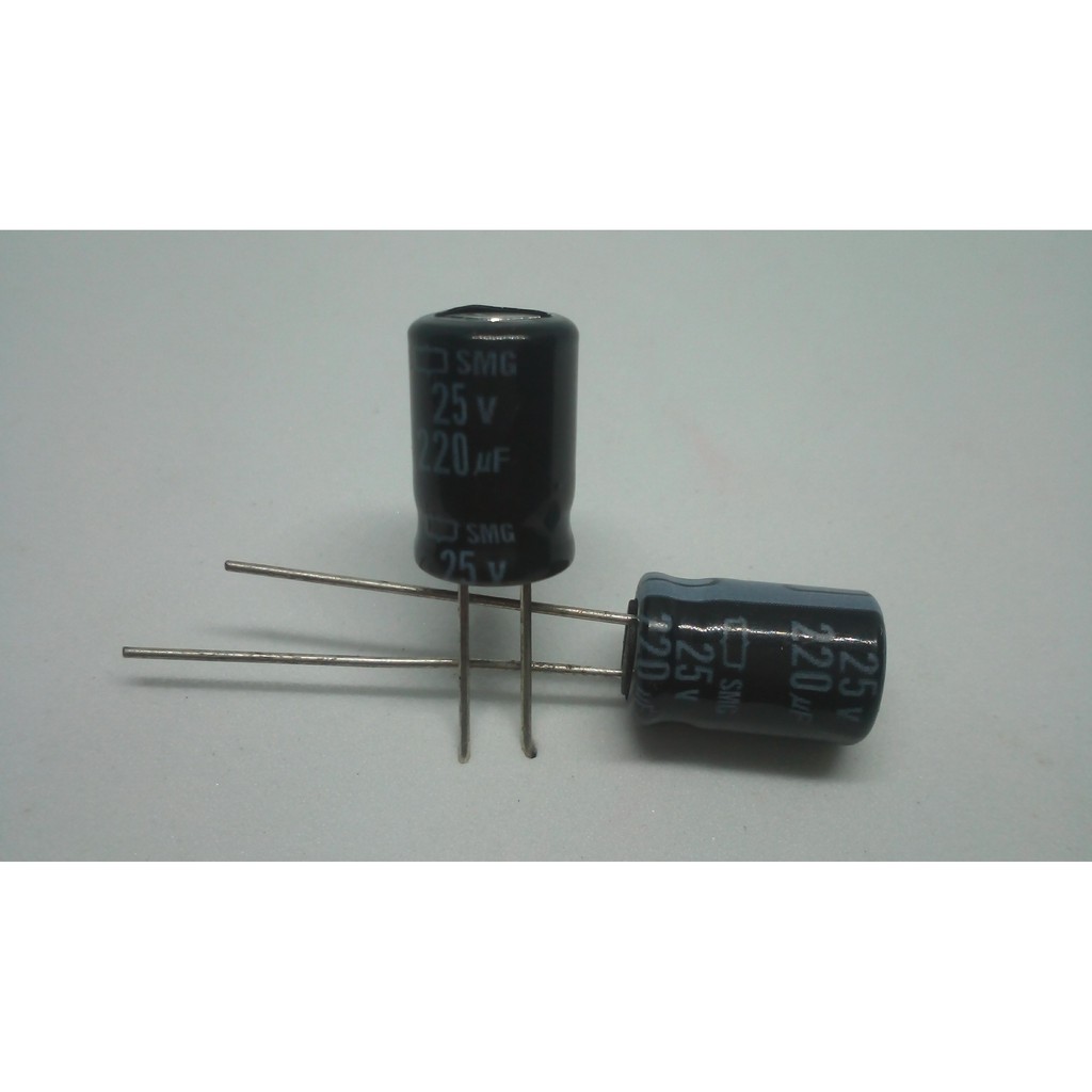 Capacitor Elco 220uf 25v Elco Kapasitor 220uf 25v/ELCO Capacitor ELKO Kapasitor 220UF 25V 220UF/25V