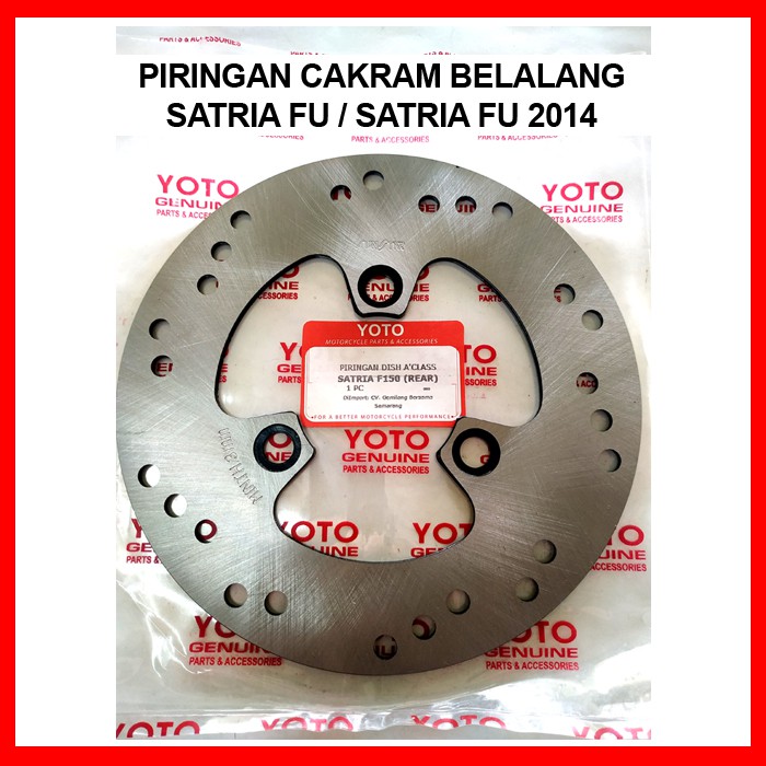PIRINGAN CAKRAM BELAKANG SATRIA FU Carbu/Injeksi YOTO