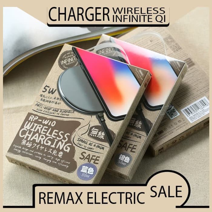 CHARGING WIRELESS INFINITE QI FAST CHARGING 100% RP-W10