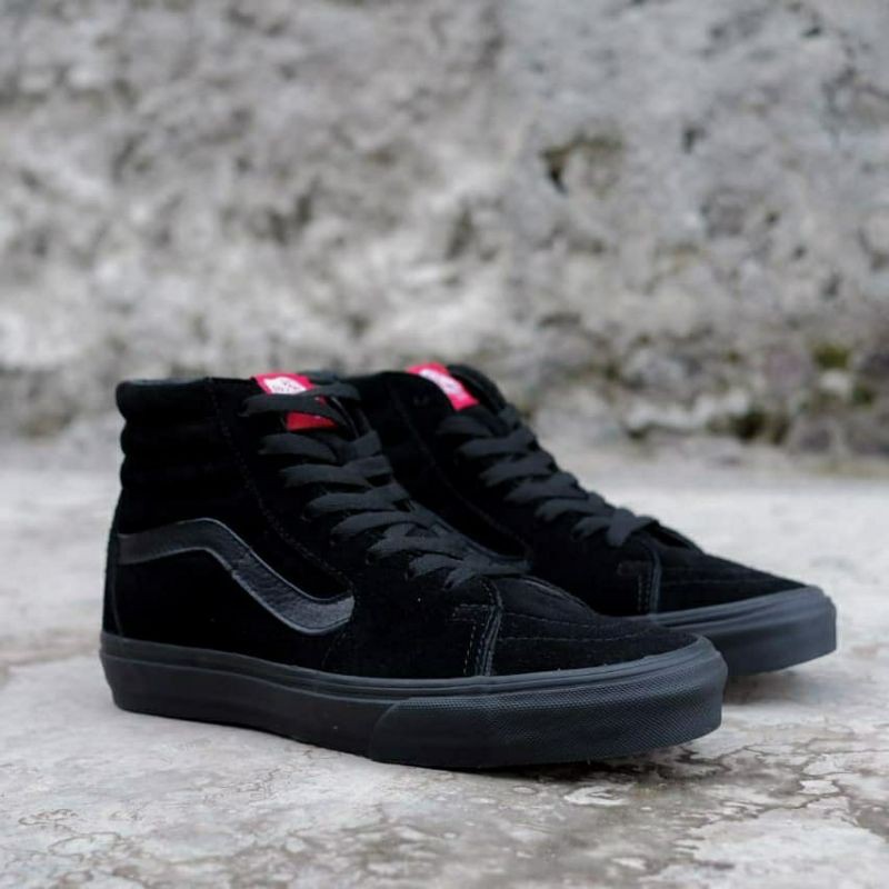 vans sk8 HI full black