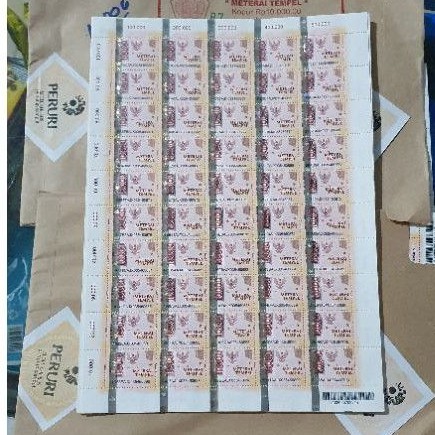 

Materai 10000 asli pos giro