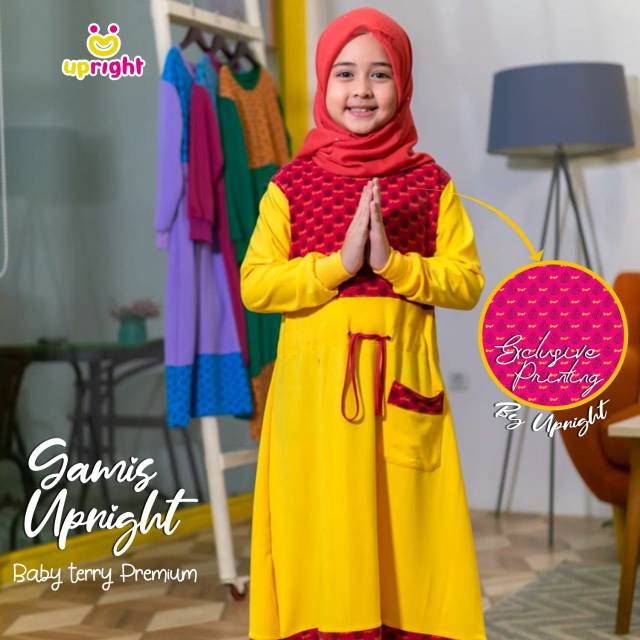 Ready gamis upright terry SML