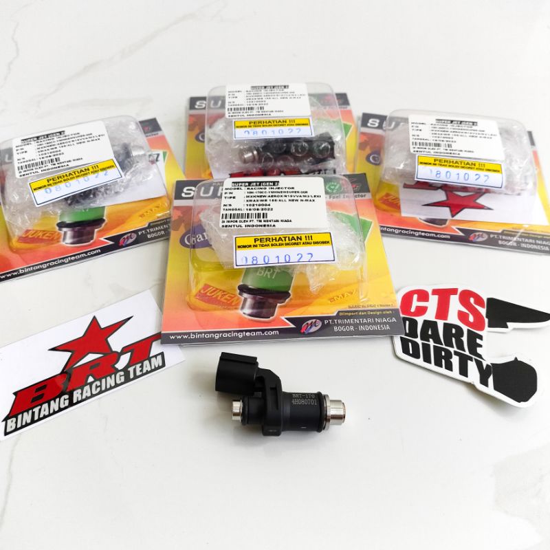 Super Injector Injektor WR 155 AEROX R15 M3 LEXI XMAX All New NMAX MX King New BRT Bore Up 170cc 180cc 200cc 220cc