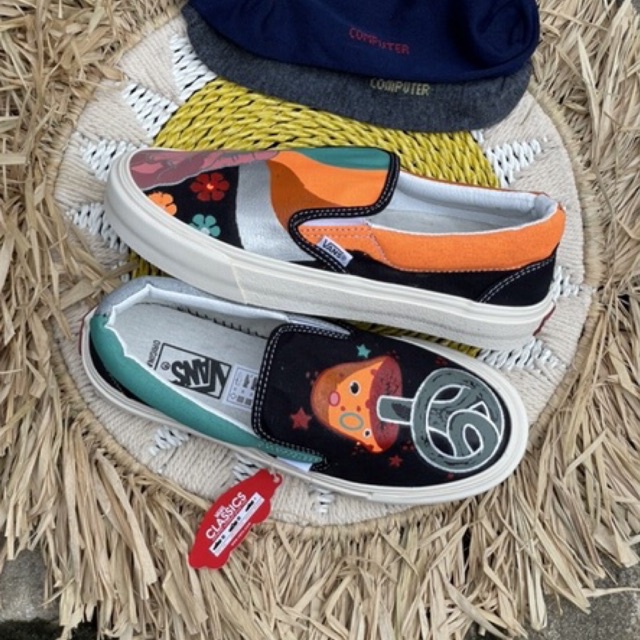 VANS SLIPON OG HIPPIE PRIA WANITA WAFFLE DT