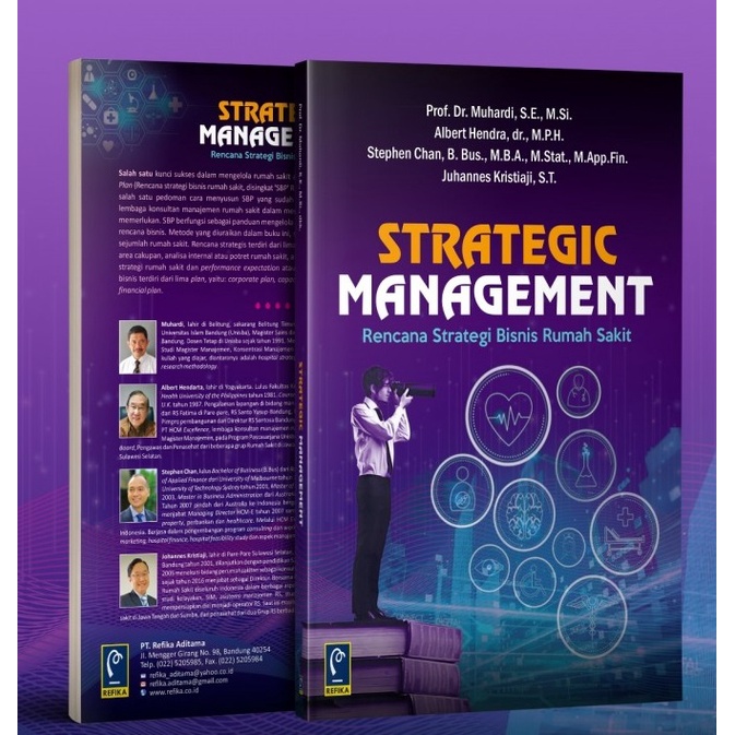 Buku Strategic Management Rencana Strategi Bisnis Rumah Sakit Muhardi ...