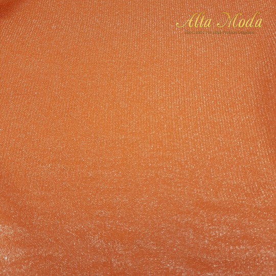 

Alta Moda Lycra Stretch Strech Lurex Shining Light Orange (1M)