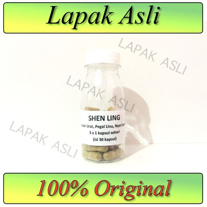 OBAT CINA OBAT PEGAL LINU OBAT ASAM URAT Shen Ling Kapsul / LAPAK ASLI