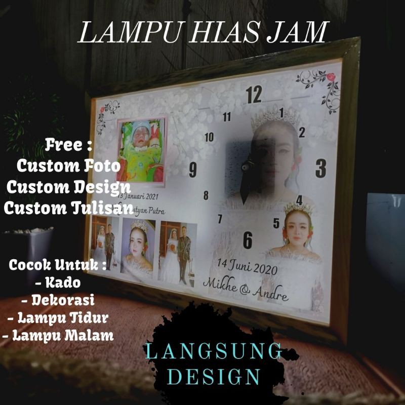 

[LANGSUNG DESIGN] Souvenir Custom Nama Murah Pernikahan Ultah Anak