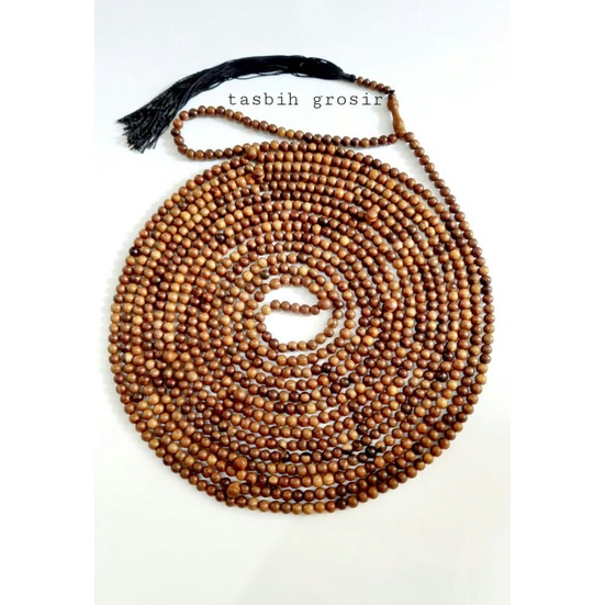 Tasbih kayu gaharu tasbih isi 1000 butir gaharu asli gaharu buaya gaharu Kalimantan tasbih99