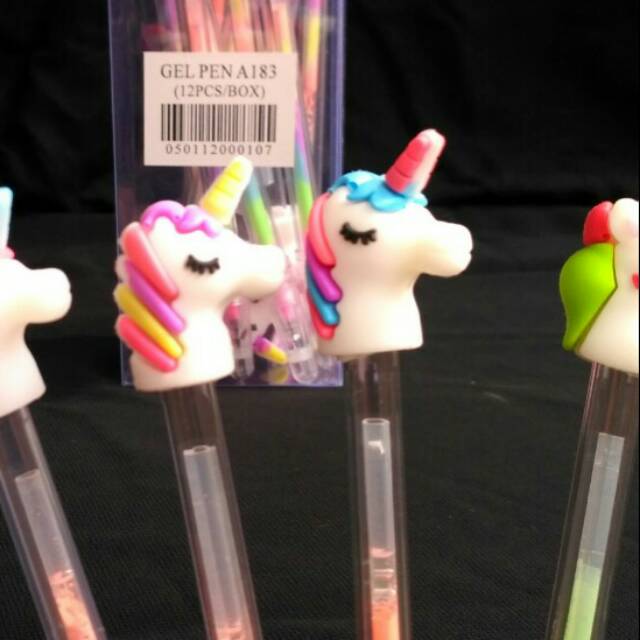 

Pulpen Pelangi Character Unicorn